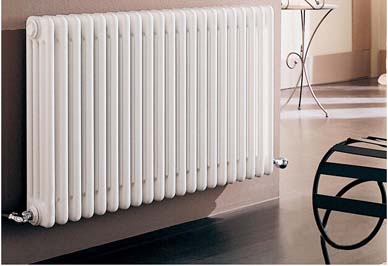 gavinjs钢制暖气片客厅安装效果图