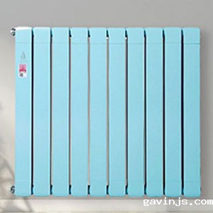 铜铝复合暖气片/散热器60×60蓝色 矮